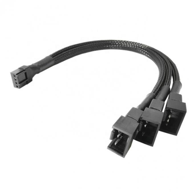 1 έως 3 CPU 4 PIN Connector PC Case Θερμοκρασία Ελέγχου ψύξης ανεμιστήρα Y Splitter επέκταση PWM καλώδιο 0