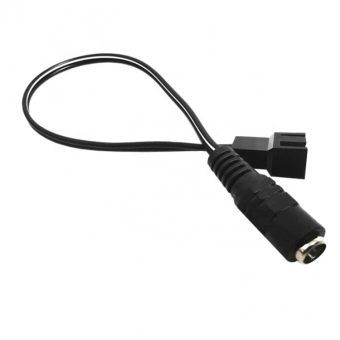 12V Δ.Σ. Γυναικεία Σύνδεση 3 4 Πιν PC Κεφάλαιο Φαν Power PWM Adapter Extension Cable 3