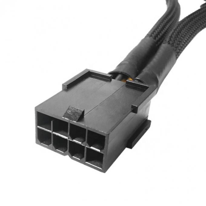 Τυφαντό μανίκι PCIe 8 Pin Γυναίκα σε διπλό 8 Pin Άντρας PCI Express γραφικά κάρτα βίντεο GPU καλώδιο προσαρμογέα ισχύος 2