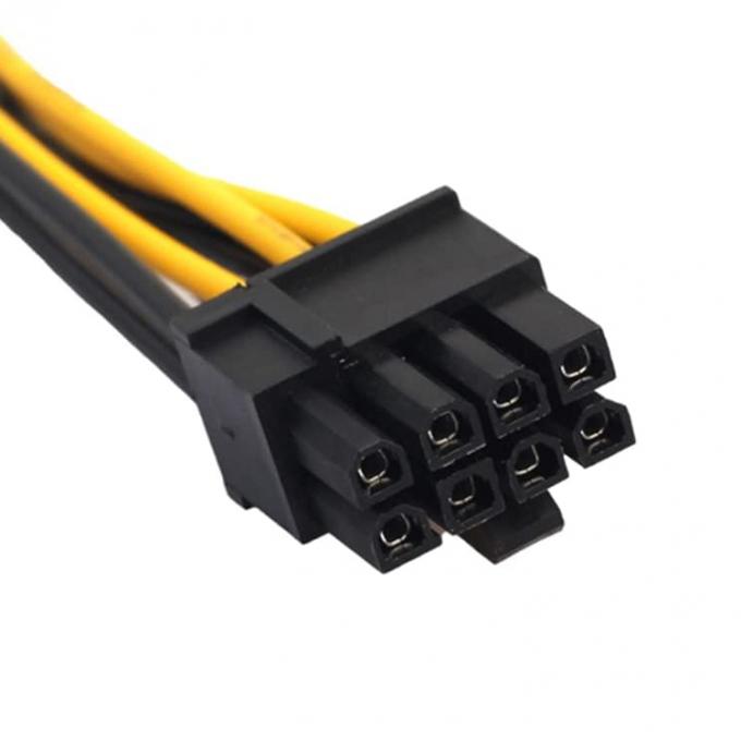 PCIe 8 Pin αρσενικό σε διπλό 8 Pin αρσενικό PCI Express γραφικά κάρτα βίντεο GPU Splitter Power Adapter καλώδιο 4