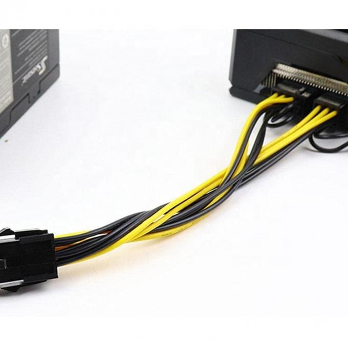 PCIe 8 Pin αρσενικό σε διπλό 8 Pin αρσενικό PCI Express γραφικά κάρτα βίντεο GPU Splitter Power Adapter καλώδιο 5
