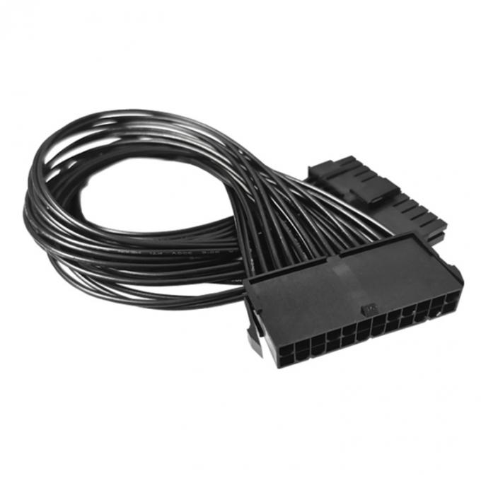 Αρσενικό σε θηλυκό PSU 24pin ATX καλώδιο επέκτασης τροφοδοσίας ηλεκτρικής ενέργειας για μητρική πλακέτα υπολογιστή 5