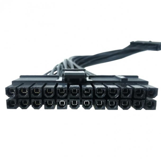 Αρσενικό σε θηλυκό PSU 24pin ATX καλώδιο επέκτασης τροφοδοσίας ηλεκτρικής ενέργειας για μητρική πλακέτα υπολογιστή 1