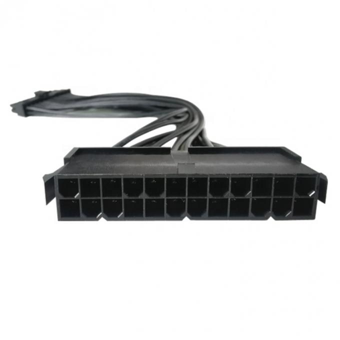 Αρσενικό σε θηλυκό PSU 24pin ATX καλώδιο επέκτασης τροφοδοσίας ηλεκτρικής ενέργειας για μητρική πλακέτα υπολογιστή 2