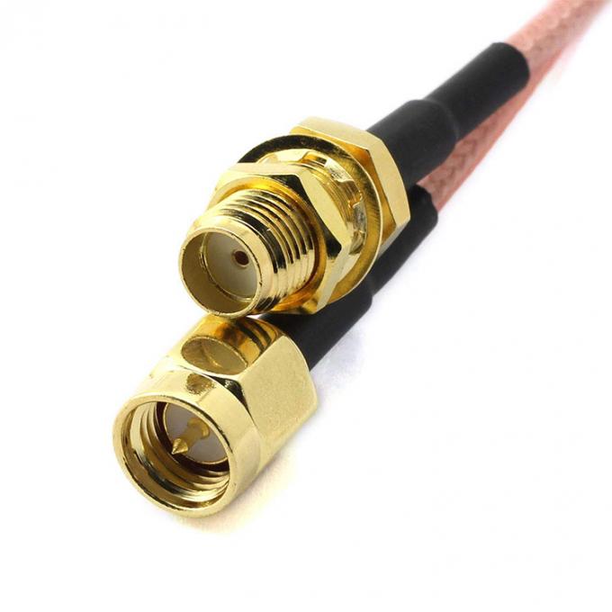 RG316 Κοαξιακό RF SMA αρσενικό προς SMA θηλυκό σύνδεσμο Jumper Antenna Extender Extension Cable για Wifi Ham Radio GPS 2