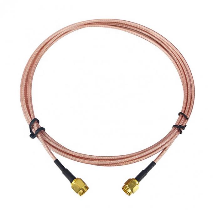 RG316 Κοαξιακό RF SMA προς SMA Συνδετήρα Συγκρότημα κεραίας Extender Jumper Extension Cable για Wifi FPV TV 4