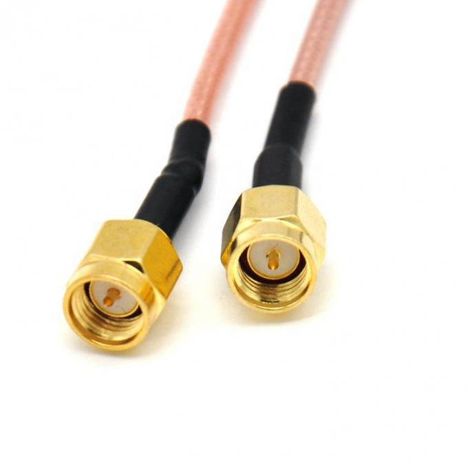 RG316 Κοαξιακό RF SMA προς SMA Συνδετήρα Συγκρότημα κεραίας Extender Jumper Extension Cable για Wifi FPV TV 3