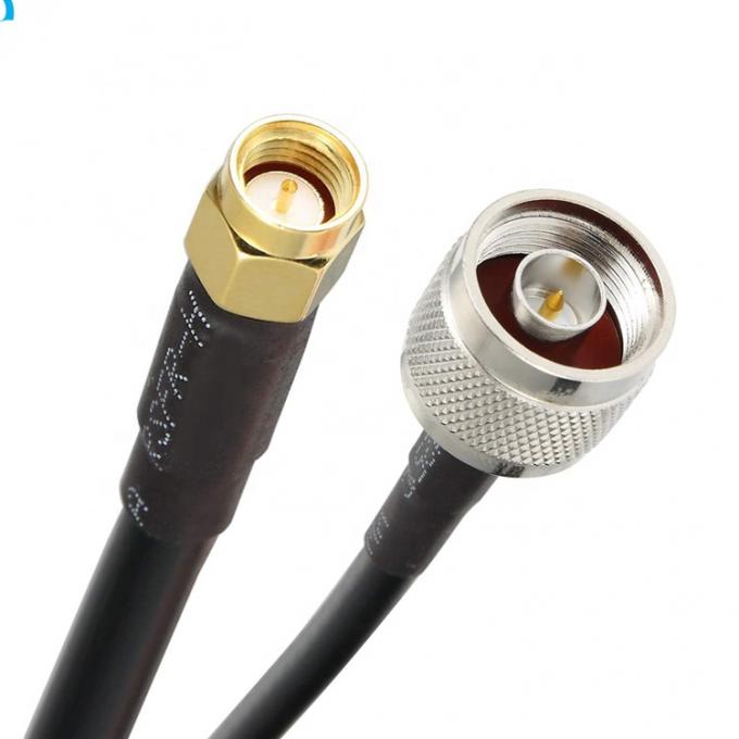 Προσαρμοσμένη κεραία SMA αρσενικό έως N τύπου Pigtail RF Coaxial Extension Cable για GPS Wifi κεραία 1