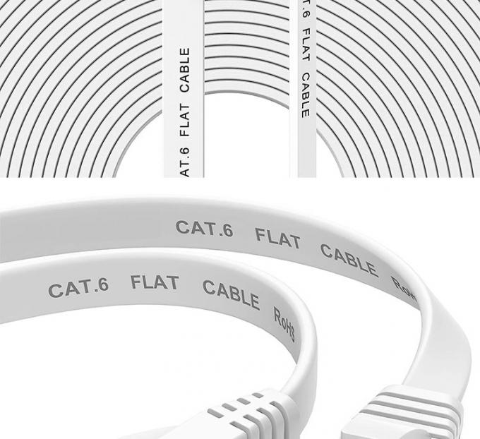 1m 5m 10m UTP FTP Shield Cat5 Cat5e Cat6 Ca6a Cat7 RJ45 Flat Ethernet Patch Network Lan Cable για δρομολογητή 4