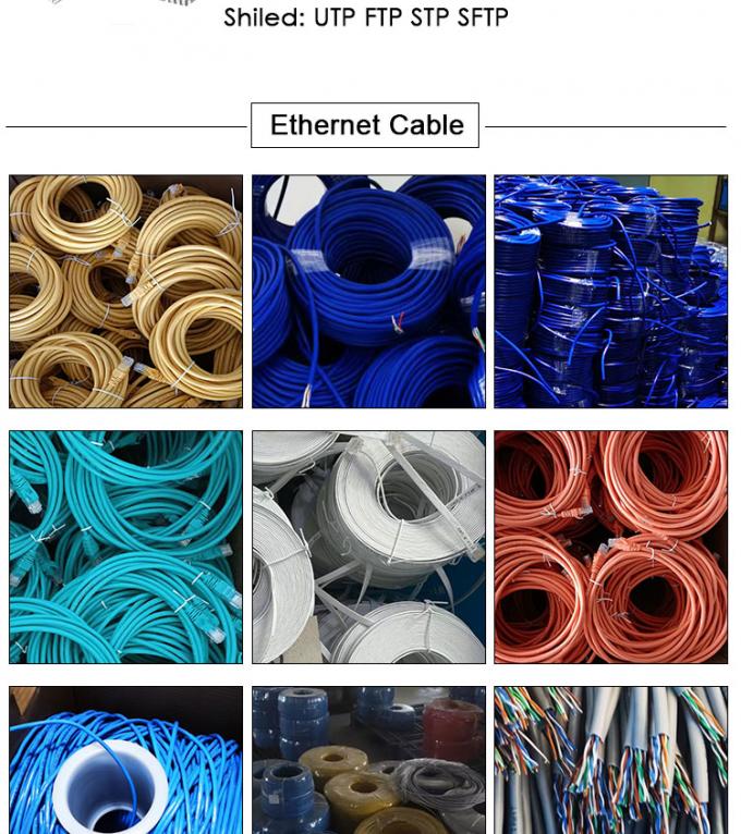 1m 5m 10m UTP FTP Shield Cat5 Cat5e Cat6 Ca6a Cat7 RJ45 Flat Ethernet Patch Network Lan Cable για δρομολογητή 1