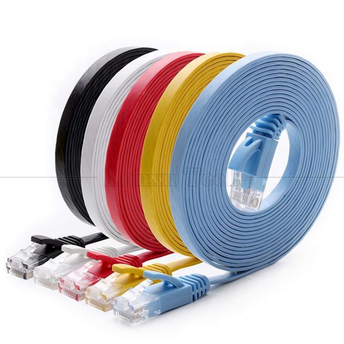 1m 5m 10m UTP FTP Shield Cat5 Cat5e Cat6 Ca6a Cat7 RJ45 Flat Ethernet Patch Network Lan Cable για δρομολογητή 11