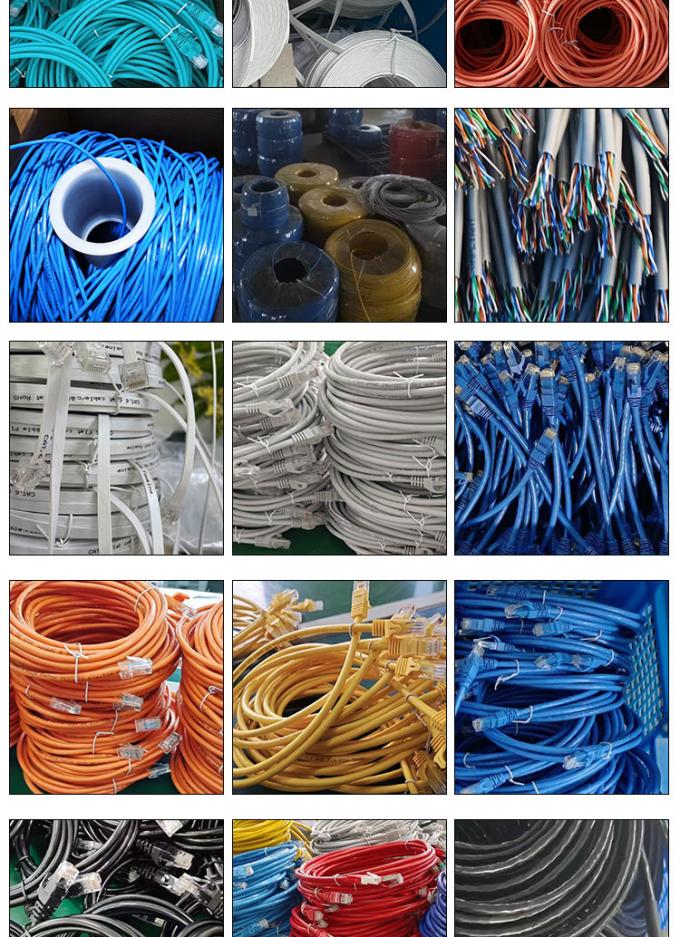OEM 1M 3M 5M UTP FTP STP SFTP Shield Cat5 Cat5e Cat6 Ca6a Cat7 RJ45 Επικοινωνία 1