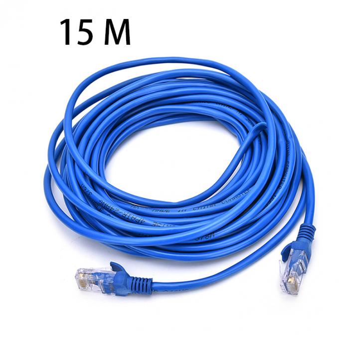Προσαρμοσμένο 1m 5m 10m 100m Cat5 Cat5e Cat6 Cat7 STP UTP RJ45 Patch Cord LAN Ethernet Δικτυακό καλώδιο 8