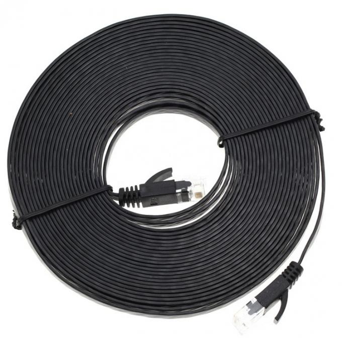 UTP STP Βιομηχανικό Cat5 Cat5e Cat6 Cat7 Cat8 Flat RJ45 Patch Cord Δίκτυο Lan Ethernet Καλώδιο επέκτασης 1