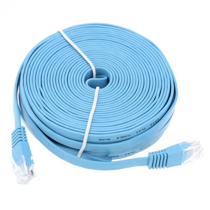 UTP STP Βιομηχανικό Cat5 Cat5e Cat6 Cat7 Cat8 Flat RJ45 Patch Cord Δίκτυο Lan Ethernet Καλώδιο επέκτασης 4