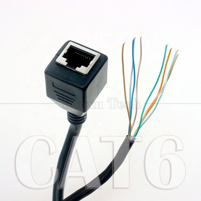 Υψηλής ποιότητας δίκτυο Ethernet Cta6 26AWG RJ45 8p8c Γυναικεία πρίζα για να ανοίξετε καλωδίων καλωδίων 0