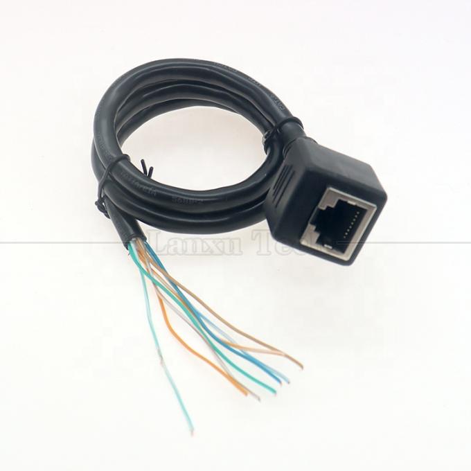 Υψηλής ποιότητας δίκτυο Ethernet Cta6 26AWG RJ45 8p8c Γυναικεία πρίζα για να ανοίξετε καλωδίων καλωδίων 1