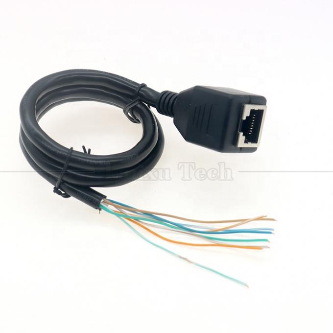 Υψηλής ποιότητας δίκτυο Ethernet Cta6 26AWG RJ45 8p8c Γυναικεία πρίζα για να ανοίξετε καλωδίων καλωδίων 5