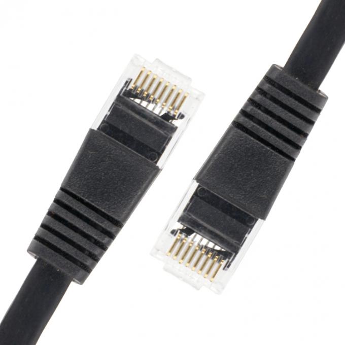 OEM STP UTP 3M 5M 10M Industrial Cat5 Cat5e Cat6 Cat7 Cat8 Επίπεδο RJ45 Καλώδιο επέκτασης δικτύου Ethernet δικτύου Lan 1