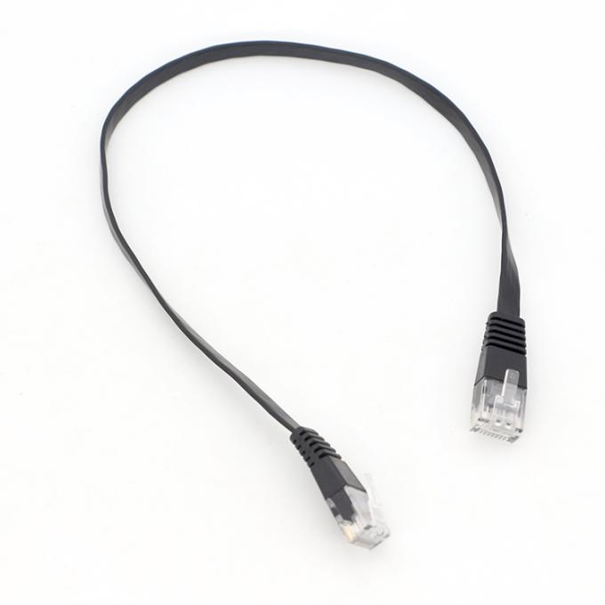 OEM STP UTP 3M 5M 10M Industrial Cat5 Cat5e Cat6 Cat7 Cat8 Επίπεδο RJ45 Καλώδιο επέκτασης δικτύου Ethernet δικτύου Lan 3