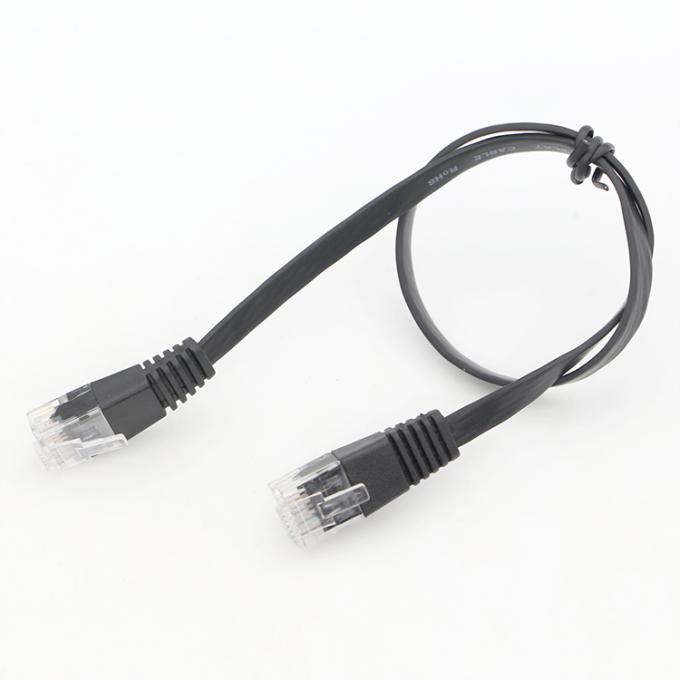 OEM STP UTP 3M 5M 10M Industrial Cat5 Cat5e Cat6 Cat7 Cat8 Επίπεδο RJ45 Καλώδιο επέκτασης δικτύου Ethernet δικτύου Lan 5