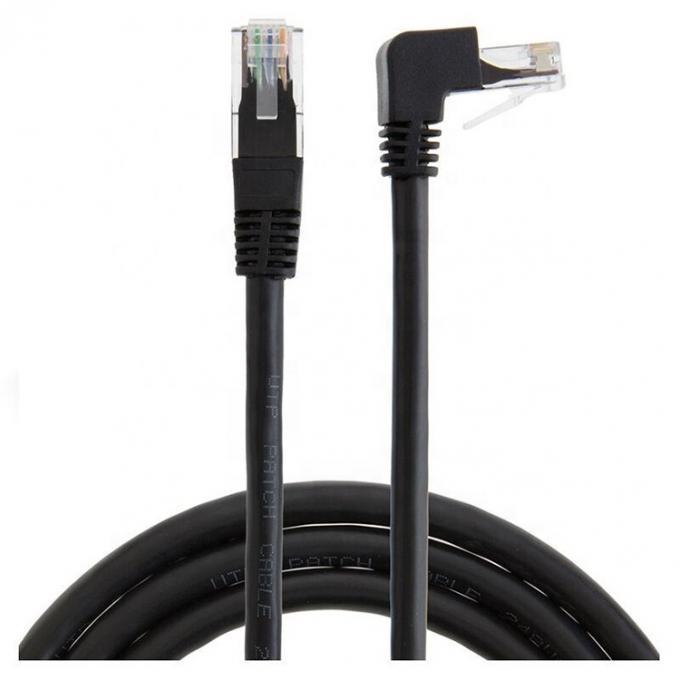 UTP STP 90 μοίρες δεξιά αριστερή γωνία Cat5 Cat5e Cat6 Cat7 RJ45 Διεύρυνση Ethernet LAN Network Cable 0