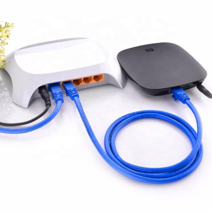 Προσαρμογή 1m 5m 10m 30m Cat5 Cat5e Cat6 Cat7 STP UTP RJ45 Patch Cord Lan Ethernet Δικτυακό καλώδιο 3