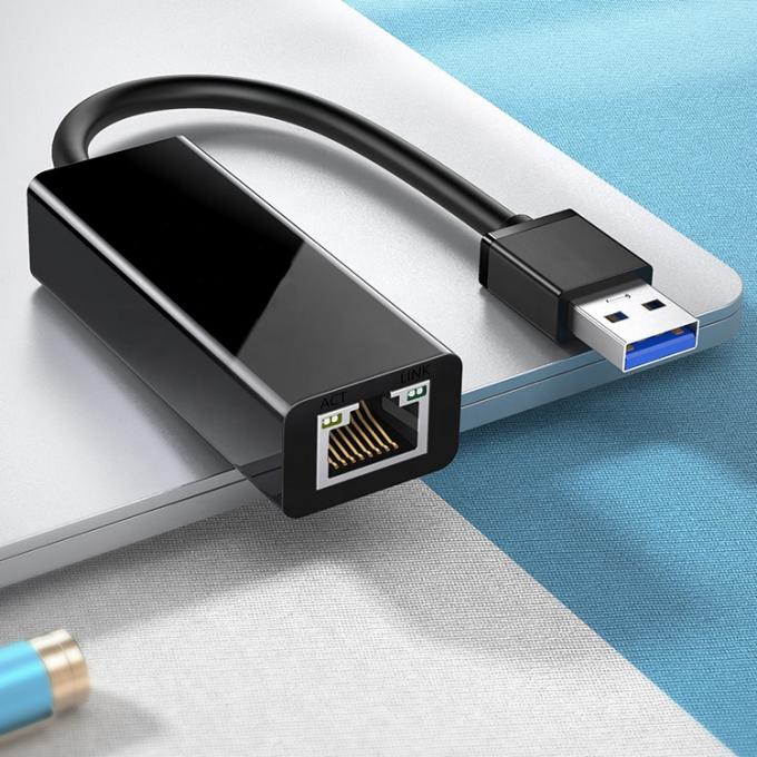 Plug and Play 10g SFP USB 3.0 σε Rj45 Adapter Ασύρματες κάρτες διεπαφής δικτύου LAN 1
