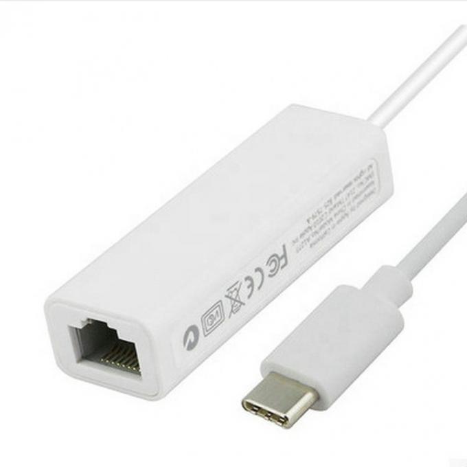 Plug and Play 100Mbps Gigabit USB τύπου C σε RJ45 Ethernet Lan Network Adapter για Λήπτοπ 1