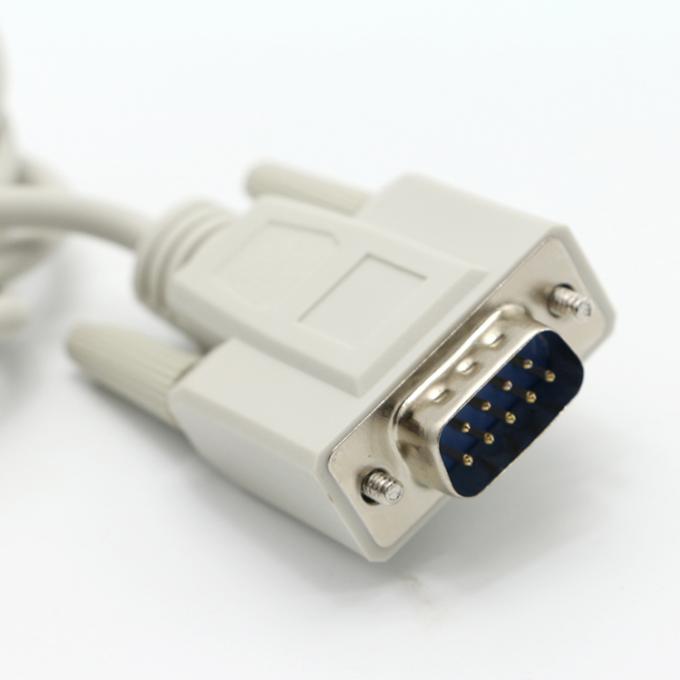 OEM Shield αρσενικό προς θηλυκό DB9 RS232 9 Pin Straight Through Extension Serial Data Cable 2