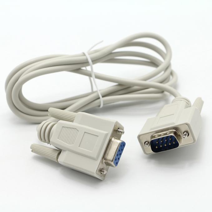 OEM Shield αρσενικό προς θηλυκό DB9 RS232 9 Pin Straight Through Extension Serial Data Cable 0