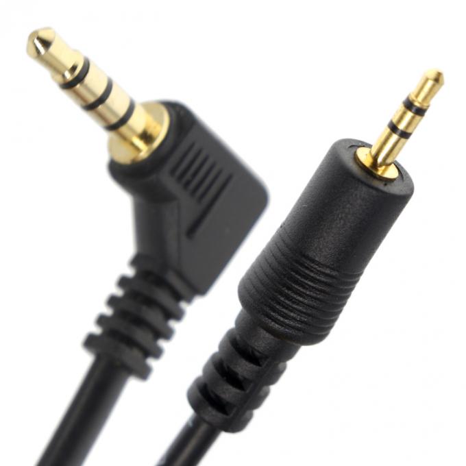 Προσαρμοσμένο καλώδιο ακουστικού jack 2.5mm TRS έως 3.5mm Mono TRRS Aux Stereo 0