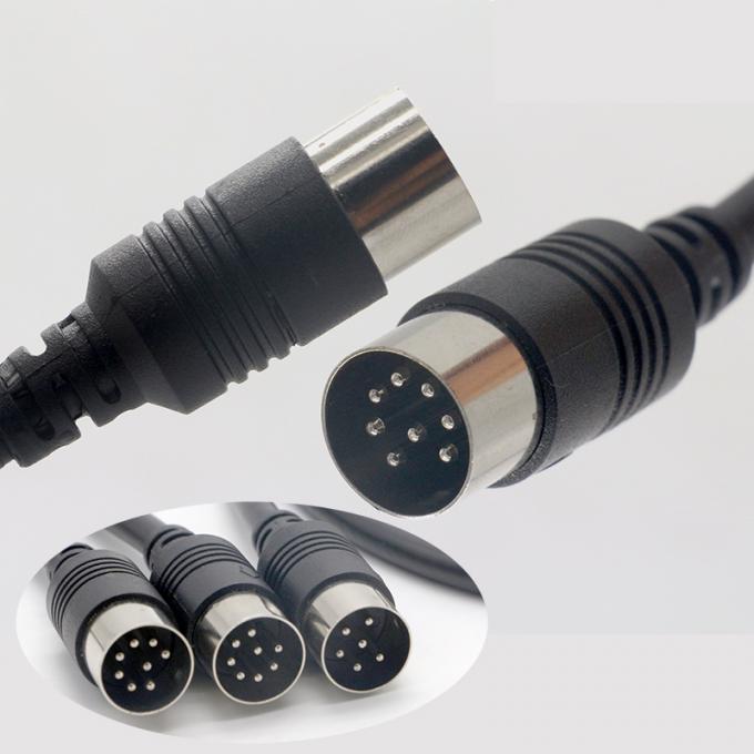 OEM Factory S Video Audio Shield Άντρας προς Άντρας Γυναίκα 3 4 5 6 7 8 9 10 13 PIN MIDI DIN Extension Cable 2