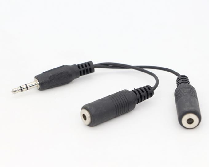 ΕΠΙΧΡΗΜΑΤΙΚΟ 3.5mm Jack 1 αρσενικό σε 2 θηλυκό Y Splitter ακουστικά Jack Mic PC Audio TRS Splitter καλώδιο 5