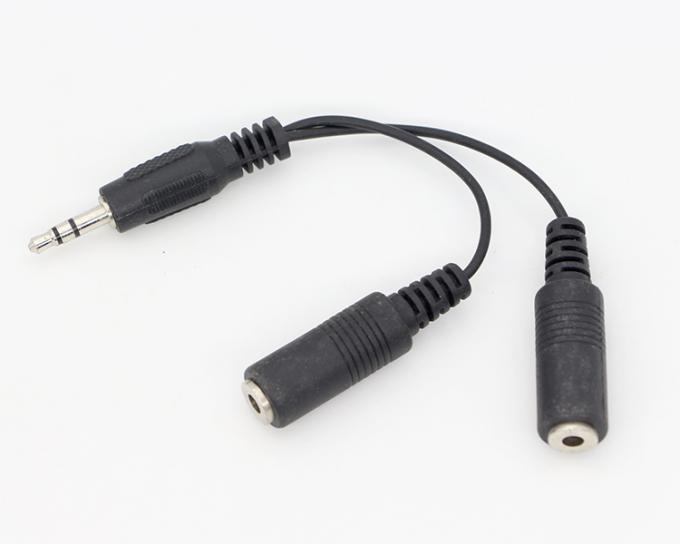 ΕΠΙΧΡΗΜΑΤΙΚΟ 3.5mm Jack 1 αρσενικό σε 2 θηλυκό Y Splitter ακουστικά Jack Mic PC Audio TRS Splitter καλώδιο 4