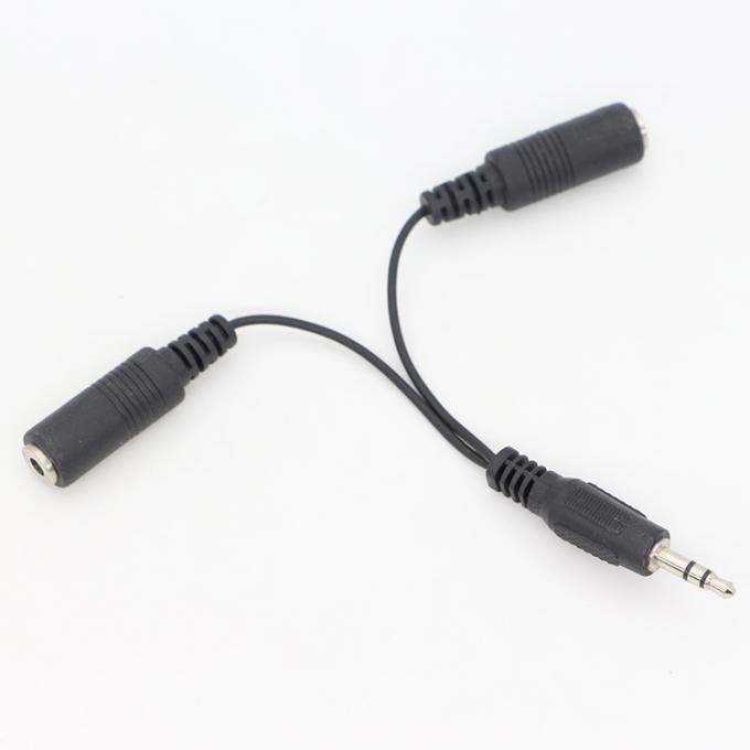 ΕΠΙΧΡΗΜΑΤΙΚΟ 3.5mm Jack 1 αρσενικό σε 2 θηλυκό Y Splitter ακουστικά Jack Mic PC Audio TRS Splitter καλώδιο 6