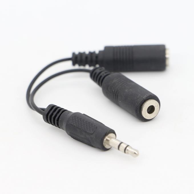 ΕΠΙΧΡΗΜΑΤΙΚΟ 3.5mm Jack 1 αρσενικό σε 2 θηλυκό Y Splitter ακουστικά Jack Mic PC Audio TRS Splitter καλώδιο 7