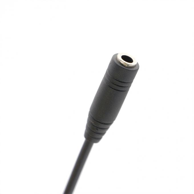 OEM RJ9 RJ10 σε θηλυκό 3.5mm CTIA Plug Audio Jack Headset Adapter Cable για τηλέφωνο 4