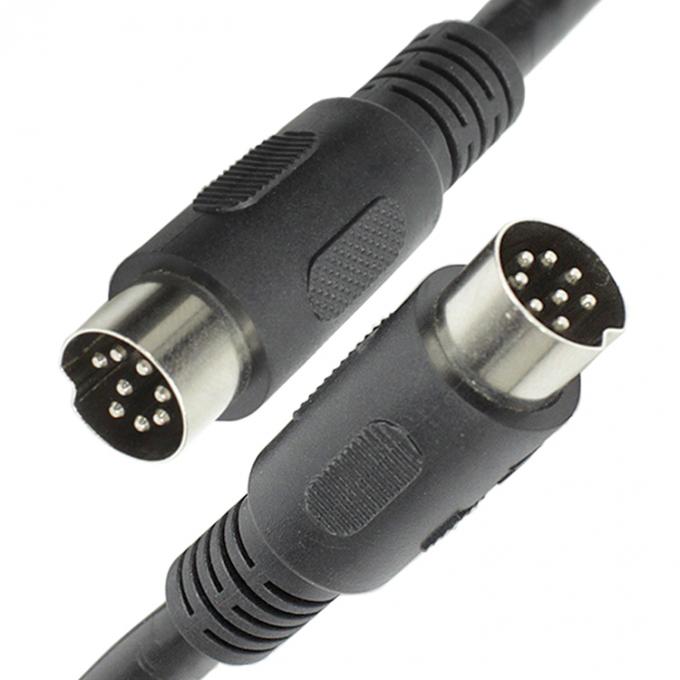 Προσαρμογή Άντρας σε Άντρας Γυναίκα 4 5 6 7 8 PIN MIDI DIN καλώδιο 2