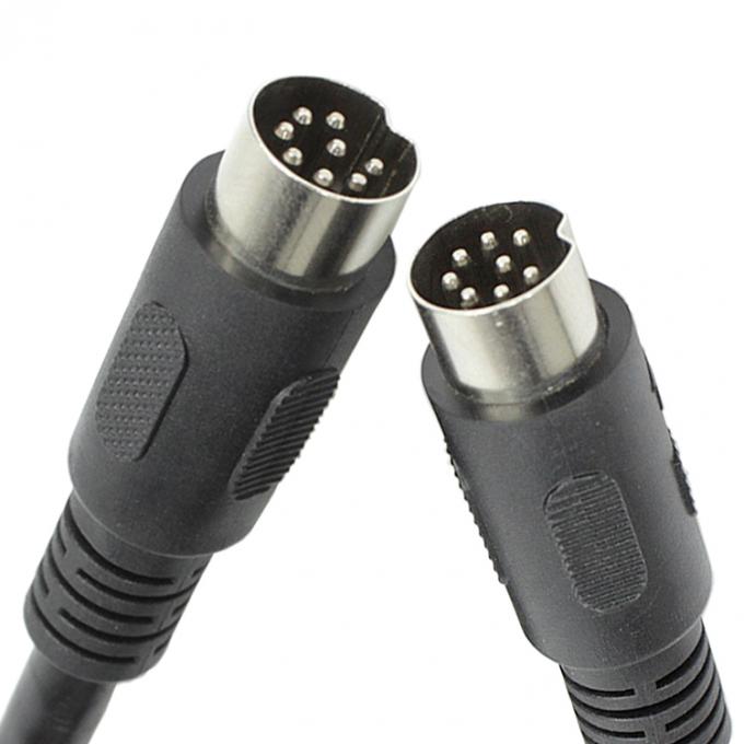 Προσαρμογή Άντρας σε Άντρας Γυναίκα 4 5 6 7 8 PIN MIDI DIN καλώδιο 4