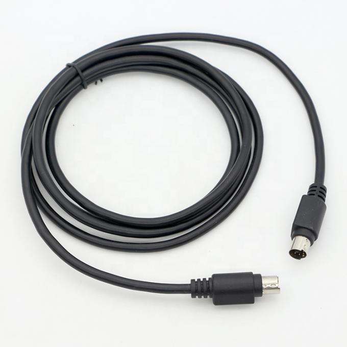 Προσαρμοσμένο 1M 3M Shield S Video Male To Male Mini Din 6 Pin καλώδιο 5