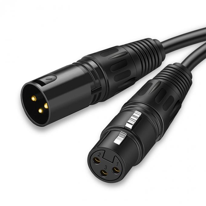 OEM HiFi Microphone Microphone 3 PIN XLR Connector Audio Jack Άντρας προς XLR Γυναικείο καλώδιο DMX 2