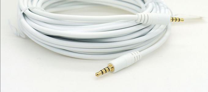 3.5mm Άντρας προς Άντρας Γυναίκα Στερεό AUX 3 Πόλοι TRS 4 Πόλοι TRRS Mono Jack Microphone Patch Audio Extension Cable 6