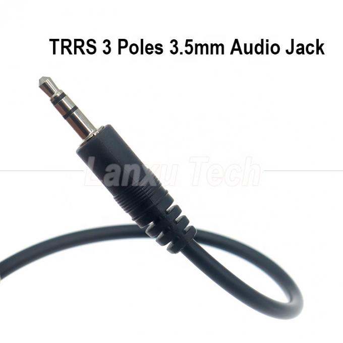 1M 2M 3M 3 poles TRS αρσενικό προς αρσενικό 3.5mm Aux Stereo Jack Ακουστικό καλώδιο για ηχογράφηση ομιλητών 1