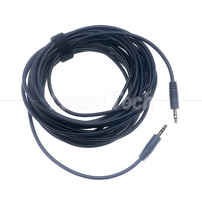 1M 2M 3M 3 poles TRS αρσενικό προς αρσενικό 3.5mm Aux Stereo Jack Ακουστικό καλώδιο για ηχογράφηση ομιλητών 4