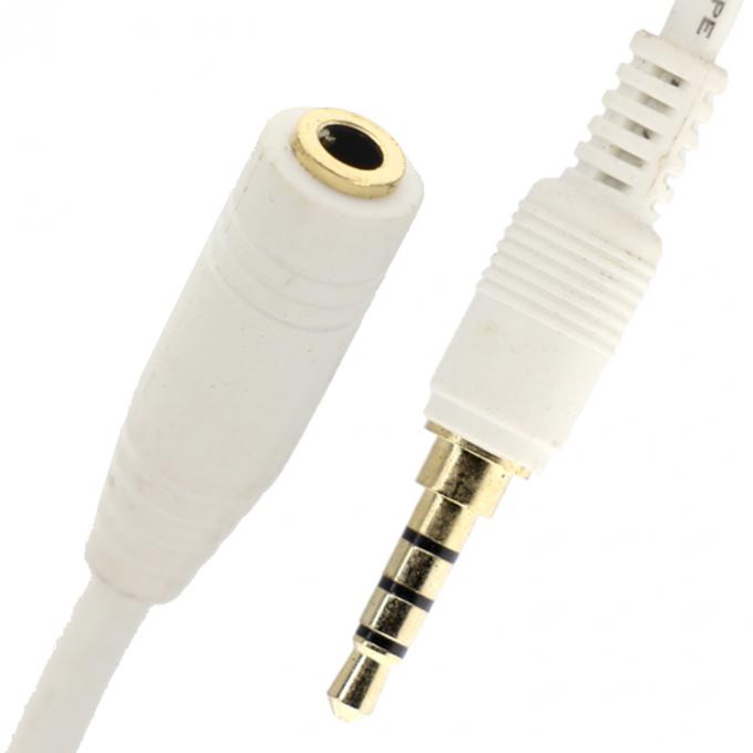 1m 2m 3m 5m 10m 3.5mm Audio Jack TRRS αρσενικό έως 3.5mm TRRS θηλυκό Stereo Aux Audio Extension Cable 0