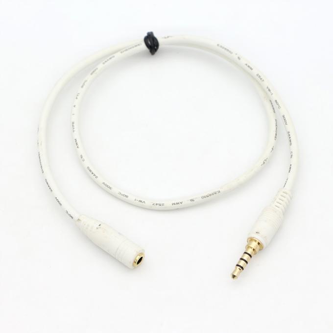 1m 2m 3m 5m 10m 3.5mm Audio Jack TRRS αρσενικό έως 3.5mm TRRS θηλυκό Stereo Aux Audio Extension Cable 5
