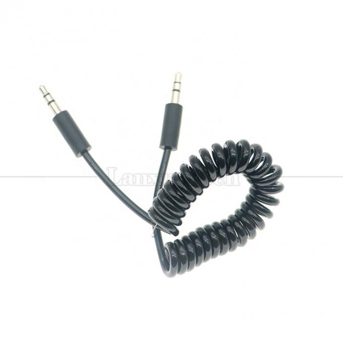 Υδραργυρωμένο άνδρα προς άνδρα 3.5mm Jack Aux Stereo Audio Extension Cable 4