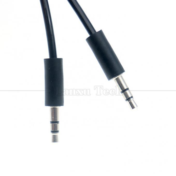 Υδραργυρωμένο άνδρα προς άνδρα 3.5mm Jack Aux Stereo Audio Extension Cable 3