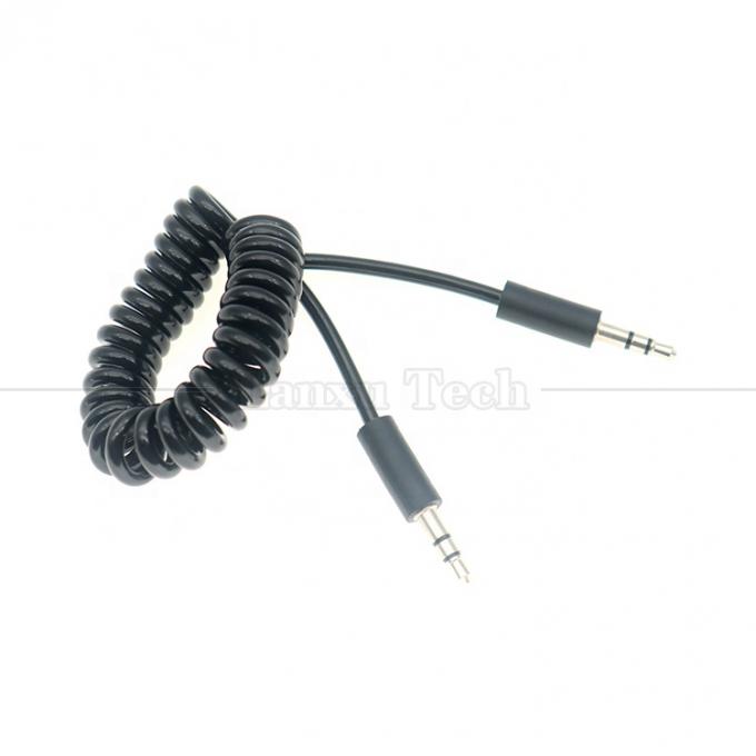Υδραργυρωμένο άνδρα προς άνδρα 3.5mm Jack Aux Stereo Audio Extension Cable 2